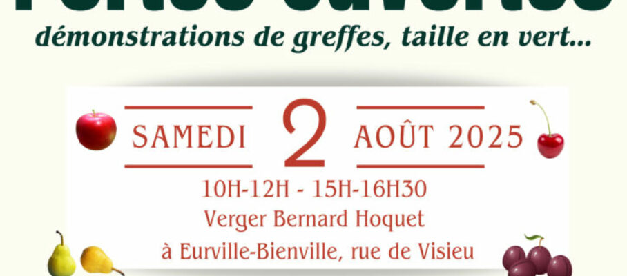 Portes ouvertes Croqueurs 2 août 2025
